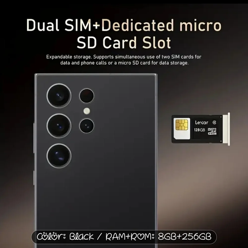 Unlocked Android Smartphone- Black